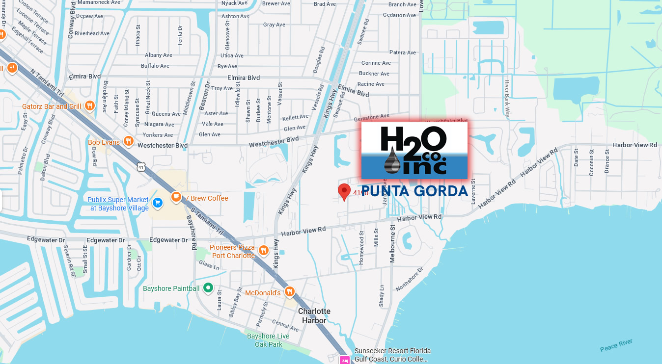 H2O Co Map Punta Gorda
